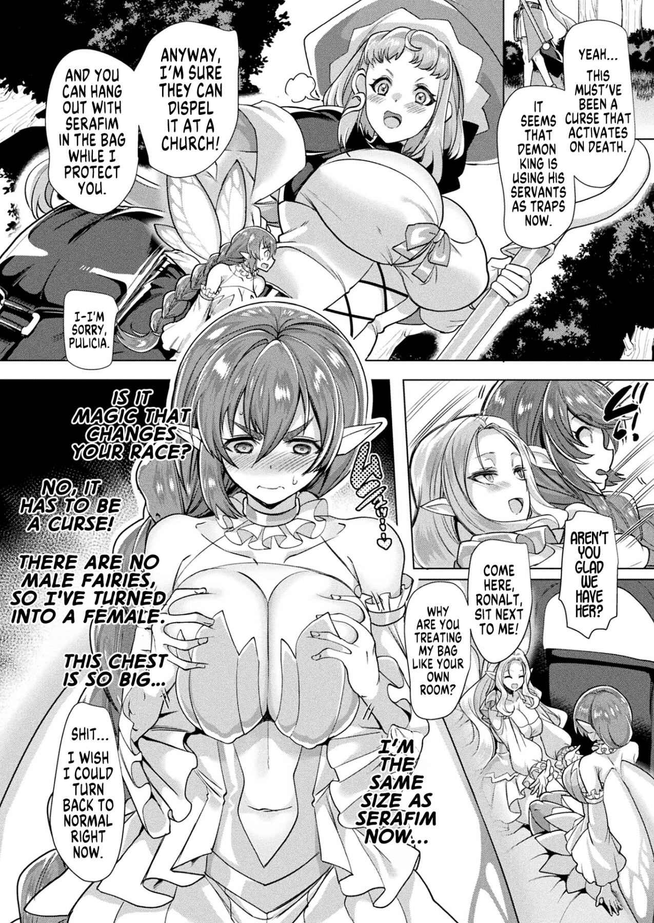 Hentai Manga Comic-curse to become a fairy-Read-4